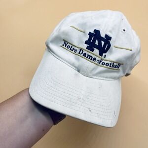 Vtg 80's Notre‎ Dame Snap Back USA Made College Hat Cap